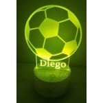 Lámpara LED Balón de Fútbol Personalizada