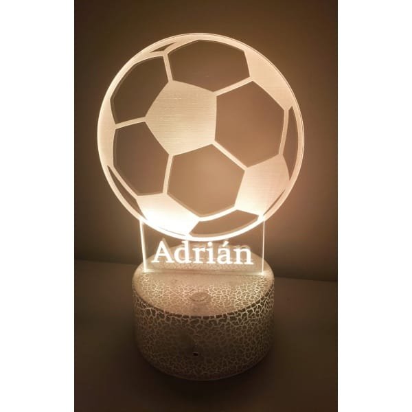 Lámpara LED Balón de Fútbol Personalizada