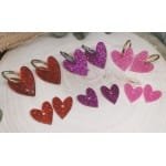 Pendientes Metacrilato Corazón Varios Colores – Elegancia y Comodidad para el Día a Día