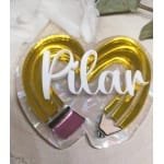 Regalo Profesores Lápiz Corazón Personalizado