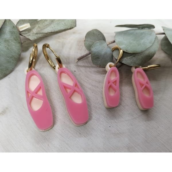 PENDIENTES PUNTAS DE BALLET - DANZA - Imagen 3