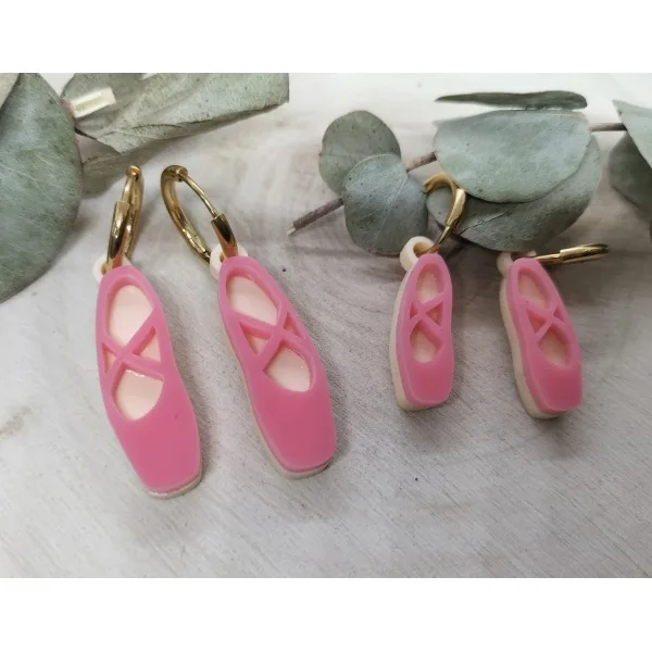 PENDIENTES PUNTAS DE BALLET - DANZA - Imagen 3