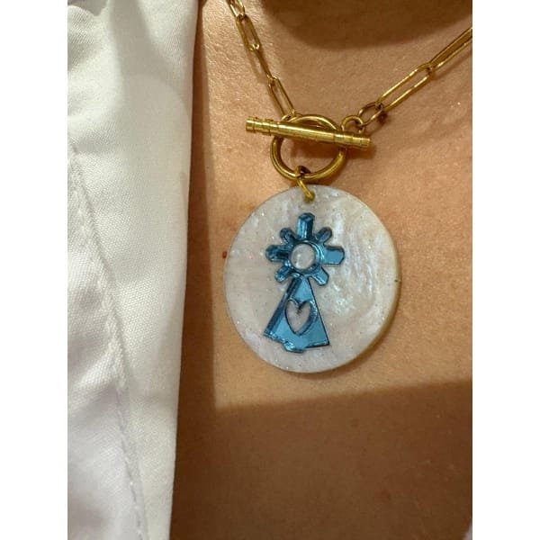 MEDALLA VIRGEN DEL PILAR METACRILATO - Imagen 7