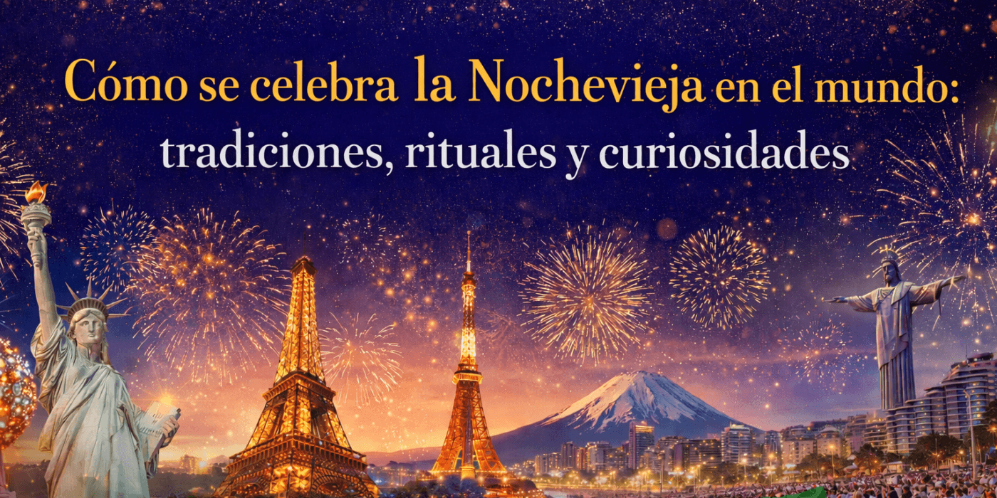 La Nochevieja es una de las noches más especiales del año en cualquier rincón del planeta. Aunque el calendario marca el mismo cambio de fecha para todos, cada país, cultura y tradición vive el final de año de una forma única. Ritualizar el adiós al año que termina es una manera de atraer la buena suerte, dejar atrás lo negativo y comenzar el nuevo ciclo con ilusión, esperanza y energía renovada. En este recorrido por las celebraciones de Nochevieja en el mundo, descubrimos tradiciones sorprendentes, rituales llenos de simbolismo y curiosidades que nos recuerdan la importancia de los pequeños detalles. Porque al final, despedir el año también es una forma de celebrar la vida… y de cuidar cada gesto, cada look y cada accesorio.
