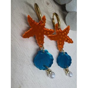Pendientes Atardecer en la Costa – Colección Verano 2026 🌊☀️⭐